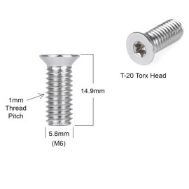 Spare Screws for Titan Spiral Head Insert Knives MS-KS615