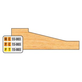 FREEBORN - MC-55-003 - CARBIDE RAISED PANEL CUTTER Shaper Cutter