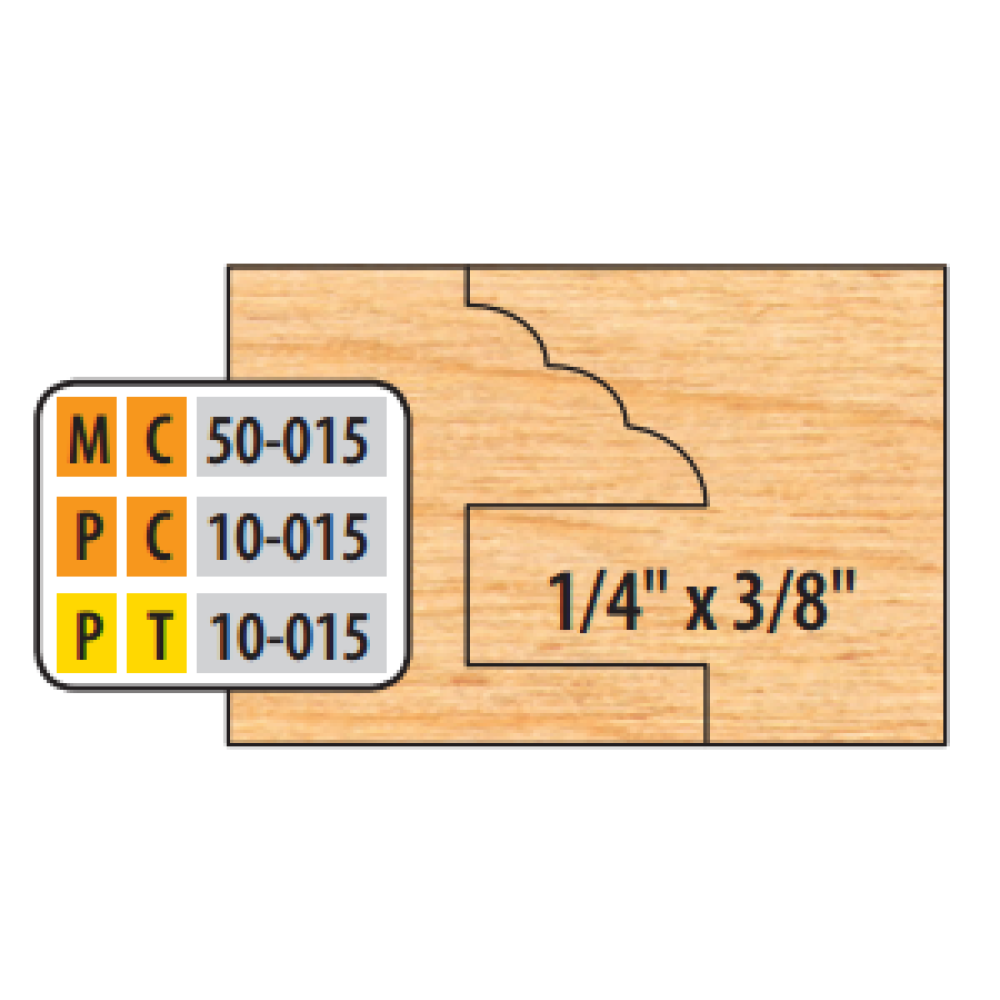 Freeborn PC-10-015 Cope & Pattern 6 piece shaper cutter  set 