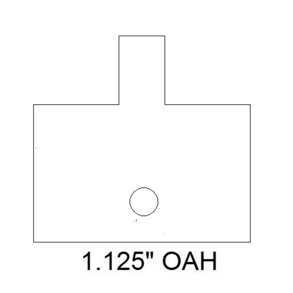 Center Match Flooring-Groove Carbide Insert 30mm WD