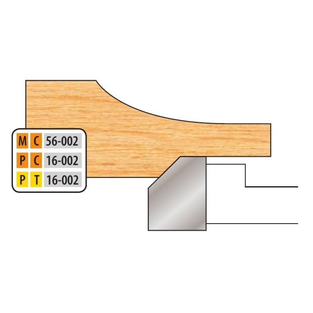 Freeborn MC-56-002 Raised Panel   Back Cutter for 3/4