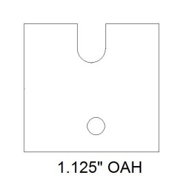 Center Match Flooring-Tongue Carbide Insert 30mm WD