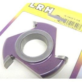 LRH K-1412 shaper cutter molder 1/4" radius quarter round convex 1-1/4"