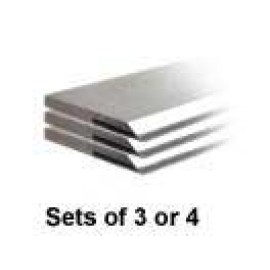 24" x 1-1/4" x 5/32" TCT Carbide Tipped Knife Set of 4