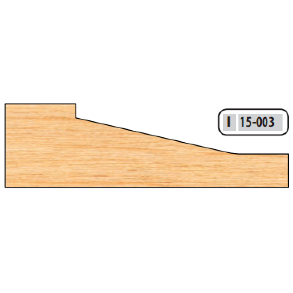 Freeborn IC-15-003 Raised Panel Insert Cutter for 5/8" material