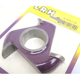 LRH K-1415 shaper cutter molder 7/16" radius quarter round convex 1-1/4"